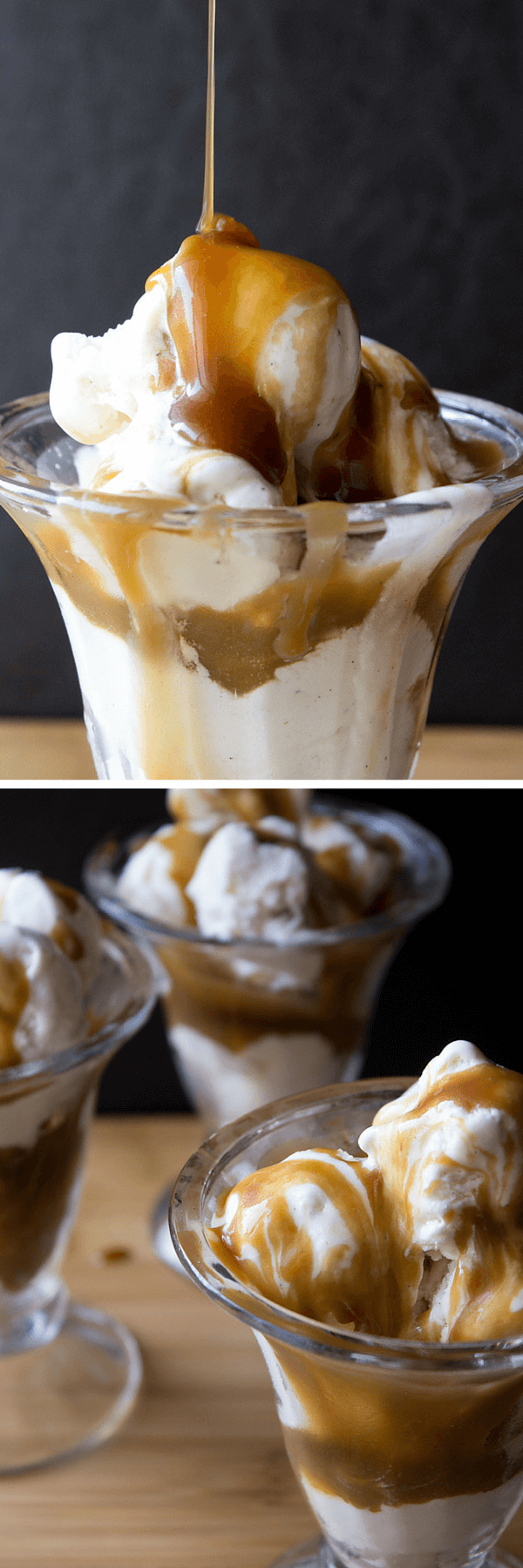 Butterscotch Sundae Sauce. Make your own homemade Butterscotch with this super easy recipe. Only 5 simple ingredients and no candy thermometer required. www.justsotasty.com