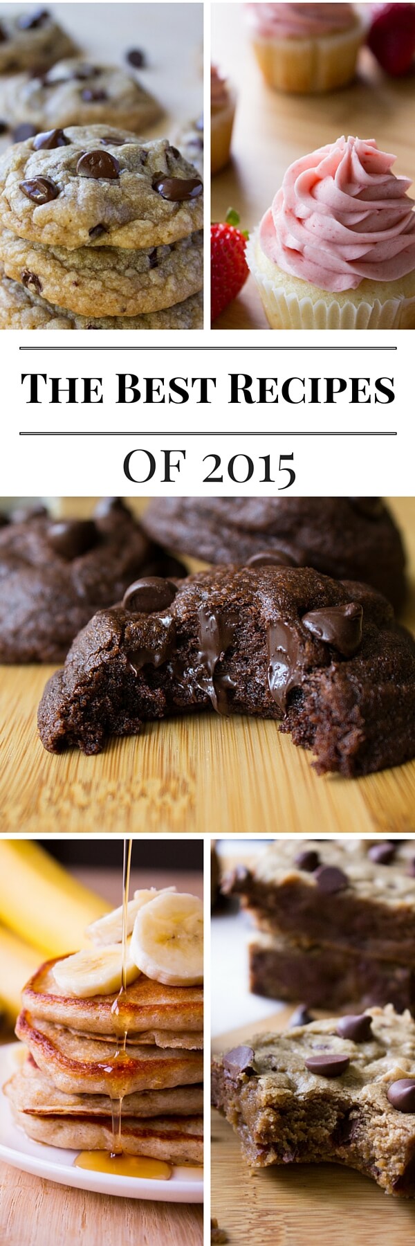Cookies, Bars, Breakfasts.... And of Course Lots of Chocolate. Check out the top 10 recipes from Just So Tasty in 2015