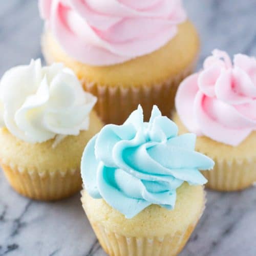 Mini Vanilla Cupcakes - Just so Tasty