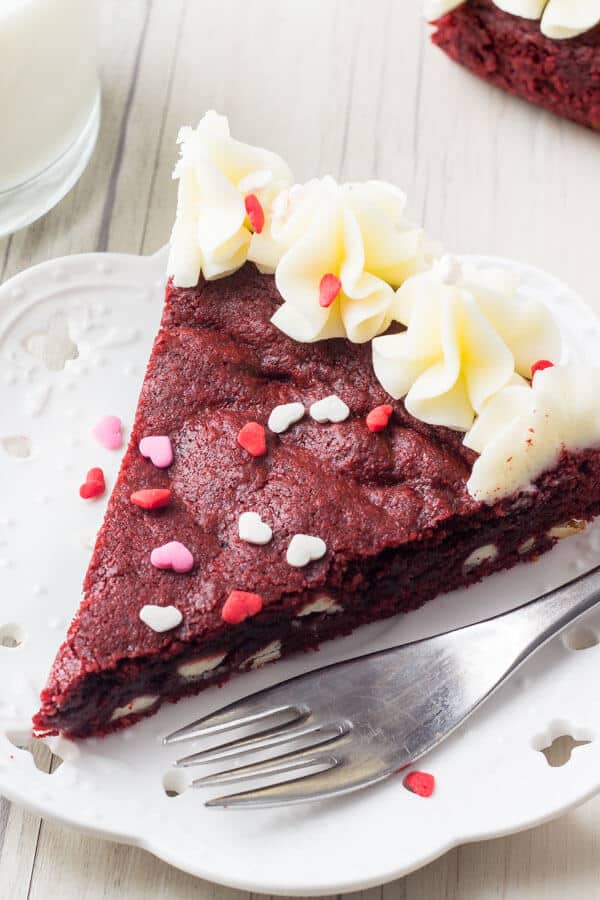 Red Velvet Cookie Cake 11