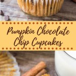 These Pumpkin Chocolate Chip Cupcakes are moist, fluffy and topped with fluffy chocolate frosting. They have all your favorite fall flavors thanks to pumpkin, cinnamon, brown sugar & vanilla - then the mini chocolate chips and chocolate buttercream makes for the perfect combo. 