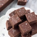 This easy fudge recipe makes smooth, creamy, delicious chocolate fudge every time. It only uses 3 ingredients and you can make it in the microwave or on the stove.