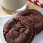 Homemade chocolate sandwich cookies are soft, chewy & so easy to make.