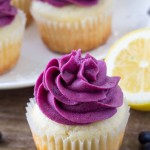 Tart lemon and juicy blueberries are the perfect combo. Turn them into something extra special with these lemon blueberry cupcakes. 