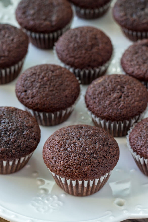 Mini chocolate cupcake recipe - learn all the secrets to making perfect mini cupcakes everytime