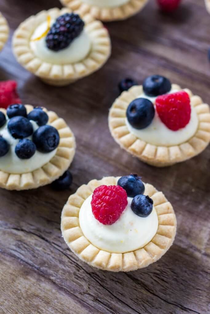 These mini fruit tarts are so easy to make and perfect for entertaining. 