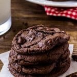Chocolate Cake Mix Cookies are soft and chewy with a delicious chocolate flavor