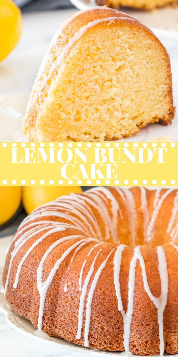 Lemon Bundt Cake Extra Moist, Made from Scratch & Simply