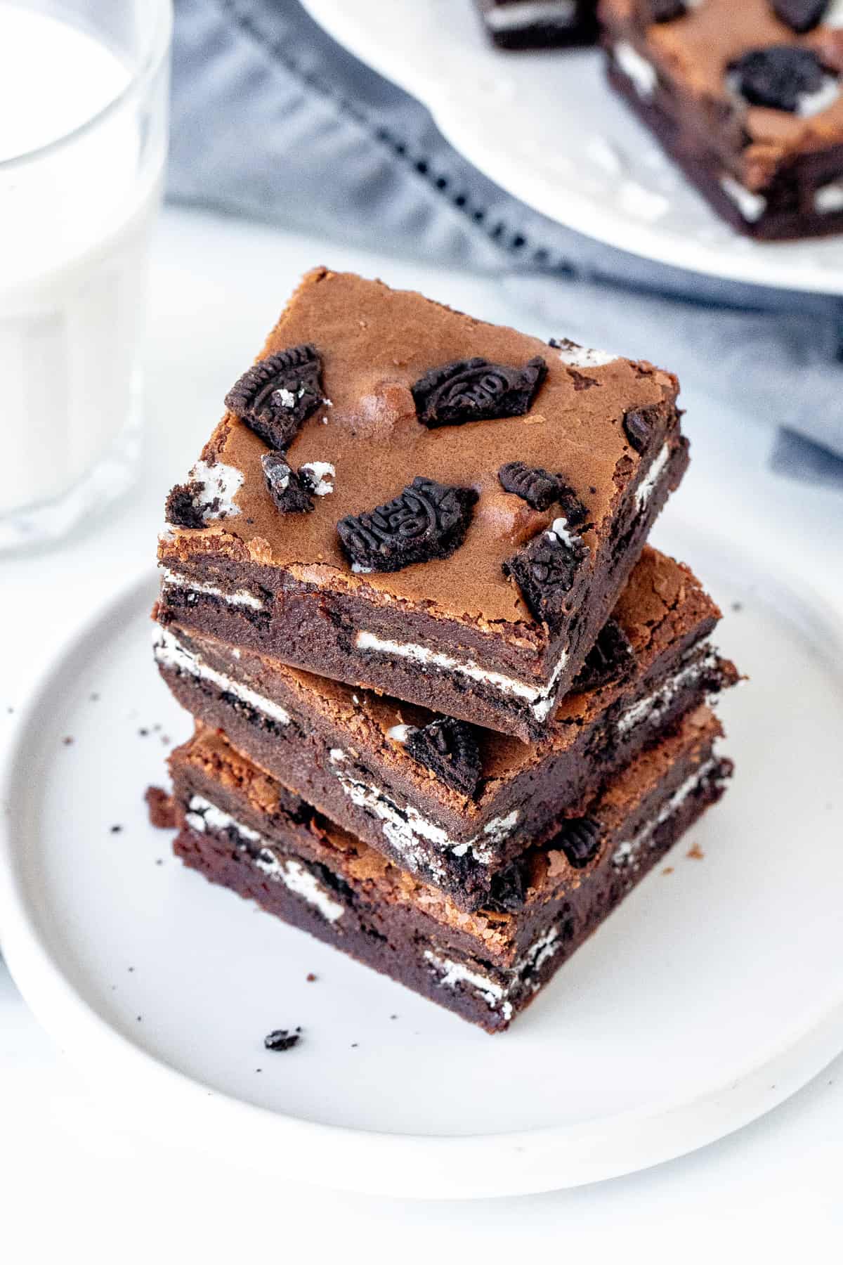 Brownies With Oreos