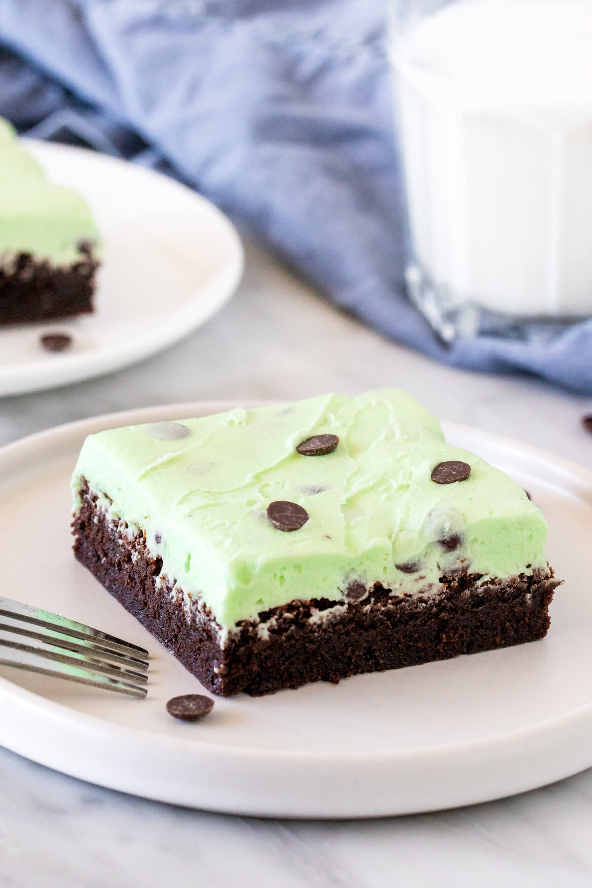 Mint Chip Brownies