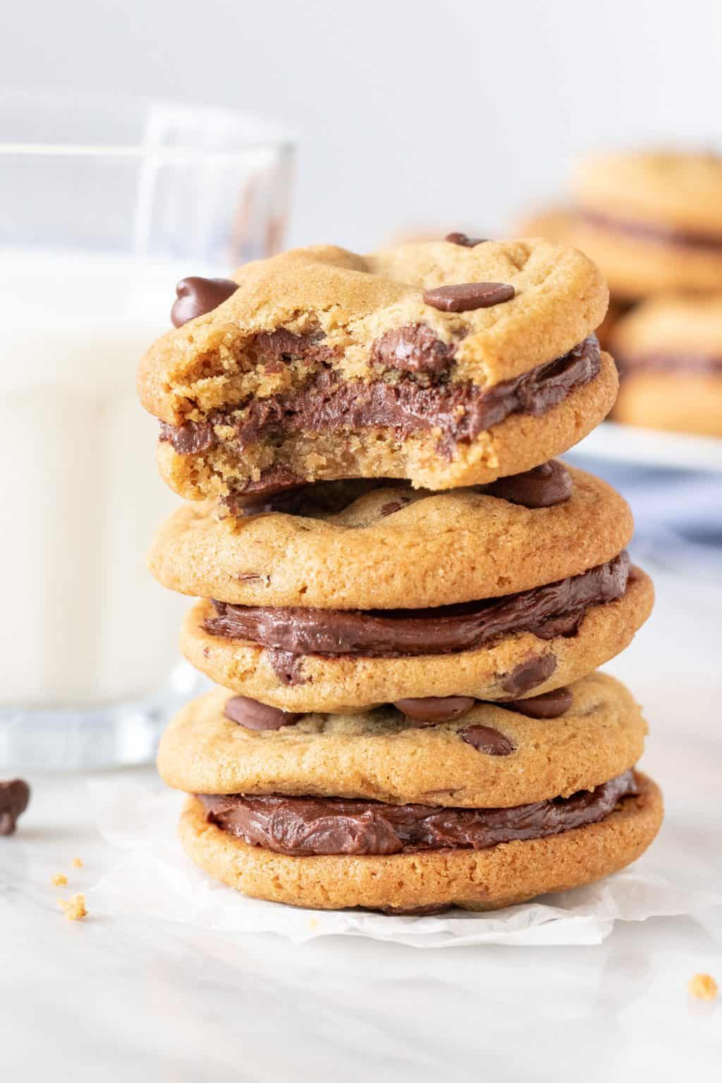 Chocolate Chip Sandwich Cookies Just so Tasty