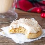 Eggnog Cookies - with Creamy Eggnog Frosting