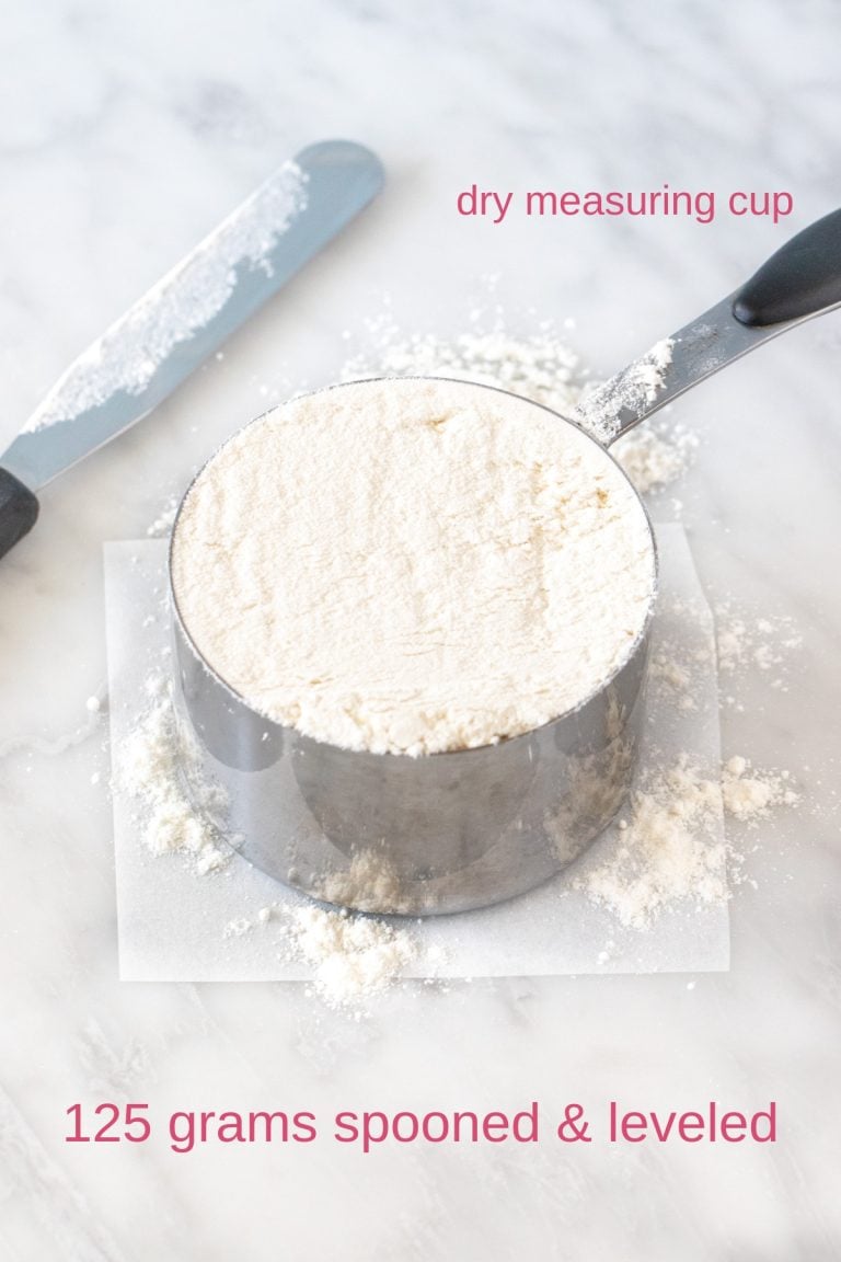 How to Measure Flour - with and without a Kitchen Scale - Just so Tasty